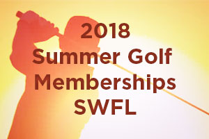 2018 Summer Golf Memberships